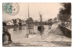 (33) 465, Libourne, Guillier 4018, Pont Sur L'Isle Et Les Quais - Libourne