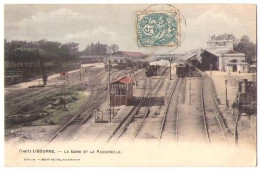 (33) 210, Libourne, Guillier 1405, La Gare Et La Passerelle - Libourne