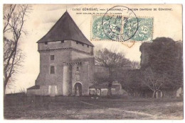 (33) 197, Génissac, Guillier 1170, Ancien Château De Génissac, état !! - Sonstige & Ohne Zuordnung