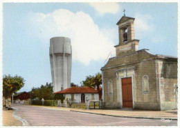 GF (33) 103, Cazaux Ville, Combier 2 Bis, L'Eglise Et Le Centre (château D'eau) - Autres & Non Classés