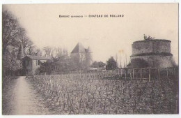 (33) 057, Barsac, Château De Rolland, Format 138 X 88 (genre Carte De Visite Publicitaire, Publicité) - Other & Unclassified