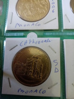 Médaille Touristique Arthus Bertrand AB Monaco Cathédrale Sans Date - Non-datés
