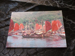 C-143 ,HONG-KONG , Chinese Junk , Aberdeen - Cina (Hong Kong)