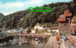 R454838 The Harbour And Mars Hill. Lynmouth. PT1551 - Welt
