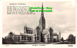 R454844 Salisbury Cathedral. 19737A. Frith - Welt