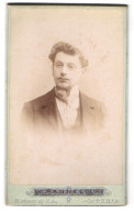 Photo V. Pannelier, Paris, 76, Avenue Du Maine, Junger Herr Im Anzug Avec Krawatte  - Anonieme Personen