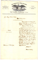 Briefkopf Heilbronn A. Neckar 1902, Carl Laiblin, Amerikanisches Bank-Geschäft, Amerikanisches Wappen Und Adler  - Autres & Non Classés