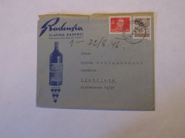 YUGOSLAVIA COVER TO SLOVENIA 1946 - Other & Unclassified