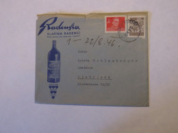 YUGOSLAVIA COVER TO SLOVENIA 1946 - Otros & Sin Clasificación