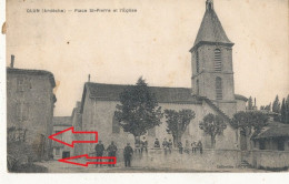 07 // GLUN  Place Saint Pierre Et L'église ** - Other & Unclassified