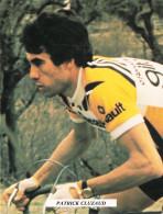 Velo - Cyclisme - Coureur Cycliste Patrick Cluzaud - Team Renault Gitane - 1973 - Radsport