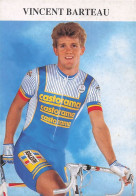 Velo - Cyclisme - Coureur Cycliste  Vincent Barteau - Team Castorama - Maillot Jaune Sur Le Tour De France - Cycling