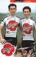 Velo - Cyclisme - Coureurs Cyclistes Gorka Et Joseba Beloki  - Team La Boulangere - Cyclisme