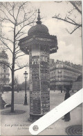 75 Paris, Les P'tits Métiers (Atget), V.P. N°59  La Colonne D'Affiches Théâtrales D5277 - Straßenhandel Und Kleingewerbe