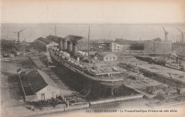 Saint Nazaire (44 -  Loire Atlantique ) Le Transatlantique France En Cale Sèche - Saint Nazaire