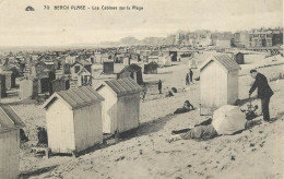 Postcard France Berck Beach Bathing Booths - Berck