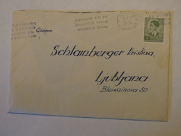 YUGOSLAVIA COVER TO SLOVENIA 1940 - Other & Unclassified