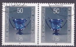 Berlin 1986 Mi. Nr. 765 O/used Waagrechtes Paar (BER1-1) - Oblitérés