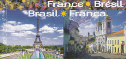 2008 France Brésil Pochette Souvenir N°33 émissions Communes Paysages N°4255/56 Et 3026/27 Neuf ** - Sonstige & Ohne Zuordnung