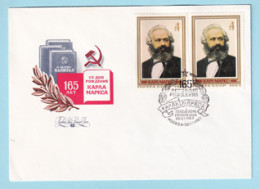 USSR 1983.0505. K.Marx (1818-1883), Ideologist. Unused Cover (FDC) - 1980-91