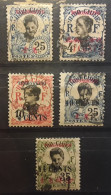 TCH'ONG K'ING 1908- 1919,  5 Timbres  Yvert No 72,84,86,89,91, Obl TB - Used Stamps