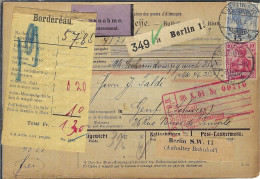 ALLEMAGNE Ca.1904: Bulletin D'Expédition CR De Berlin Pour Genève (Suisse) - Covers & Documents