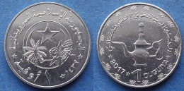 MAURITANIA - 1 Ouguiya AH1439 2017AD "Teapot" KM# 12 Independent Republic (1960) - Edelweiss Coins - Mauritania