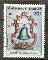 Timbre Oblitéré Saint Pierre Et Miquelon 1971 Yt N° 417 - Gebruikt