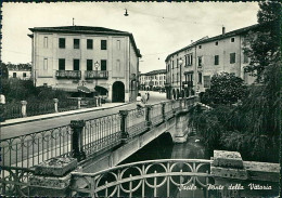 SACILE ( PORDENONE ) PONTE DELLA VITTORIA - EDIZIONE G.B.S. - SPEDITA - 1950s (20608) - Pordenone