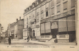 Postcard France Contrexeville L' Hotel Continental - Autres & Non Classés