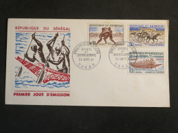 DO17 SENEGAL  LETTRE FDC  1961 +AFF. INTERESSANT ++ - Senegal (1960-...)