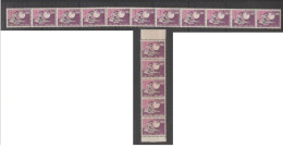 S.VIETNAM  1967 MUSIC  11 STAMPS From Roll + 5  From Booklet Margin 2 Sides  **MNH  VF Réf GF - Vietnam