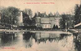 FRANCE - Vue Sur Le Château De Chastellux - Le Château Et L'Etang - Animé - Vue Générale - Carte Postale Ancienne - Other & Unclassified