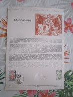 Document Officiel La Gravure 8/6/84 - Documents Of Postal Services