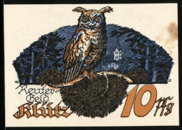 Notgeld Klütz I. Mecklbg., 10 Pfennig, Ein Mann Im Langen Mantel  - [11] Local Banknote Issues