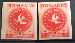 Romania (2 Timbres) - Unused Stamps