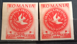 Romania (2 Timbres) - Ongebruikt