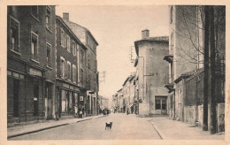 FRANCE - Givors Ville - Vue Sur La Rue De Lyon - Vue Générale - Animé - Carte Postale Ancienne - Otros & Sin Clasificación