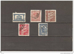 PORTUGAL 1935 Yvert 577 + 580 + 582-584 Oblitéré, Used Cote : 3.30 Euro - Used Stamps