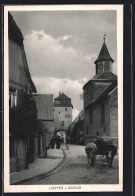 AK Lauffen A. Neckar, Ochsenkarren Mit Blick Durchs Tor  - Sonstige & Ohne Zuordnung