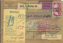 ALLEMAGNE Ca.1903: Bulletin D'Expédition CR De Berlin Pour Genève (Suisse) - Briefe U. Dokumente