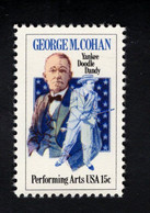 2029971641 1978 SCOTT 1756 (XX) POSTFRIS MINT NEVER HINGED  - PERFORMING ART - GEORGE M. COHAN - Neufs