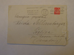 YUGOSLAVIA  COVER TO SLOVENIA 1938 - Otros & Sin Clasificación