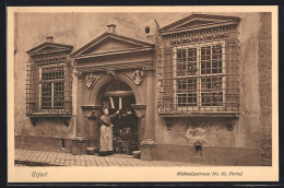 AK Erfurt, Portal Der Michaelisstrasse Nr. 10  - Erfurt