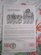 Document Officiel Legion Etrangere 30/4/84 - Documenten Van De Post