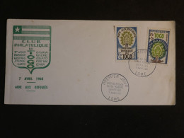 DO17  TOGO LETTRE FDC  1960  LOME CLUB PHILATELIQUE +AFF. INTERESSANT ++ - Togo (1960-...)