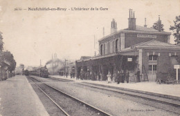 SEINE MARITIME NEUFCHATEL EN BRAY L INTERIEUR DE LA GARE - Neufchâtel En Bray