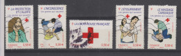 Yvert 4520 / 4524 La Croix-rouge - Used Stamps