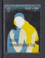 2022 United Nations New York Humanitarian Aid Complete Set Of 1 MNH @ BELOW FACE VALUE - Nuevos