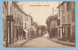 0590  CPA   CHAUMES-en-BRIE (Seine Et Marne)  Rue Foix   -  COIFFEUR ...   +++++++ - Autres & Non Classés